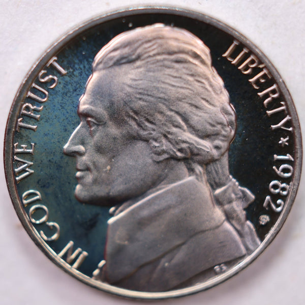 1982-S Jefferson Nickel, Proof coin, Store #PN982S