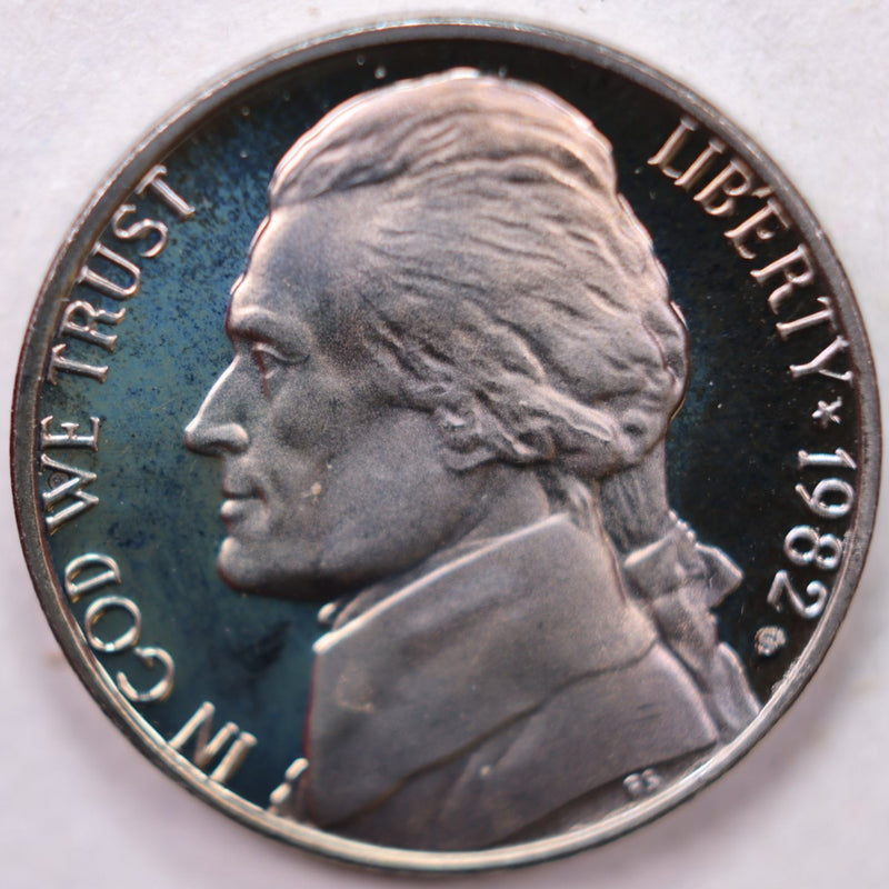 1982-S Jefferson Nickel, Proof coin, Store