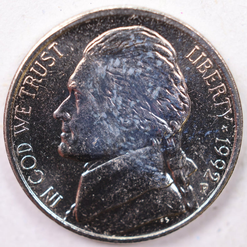 1992-P Jefferson Nickel, Uncirculated coin, Store