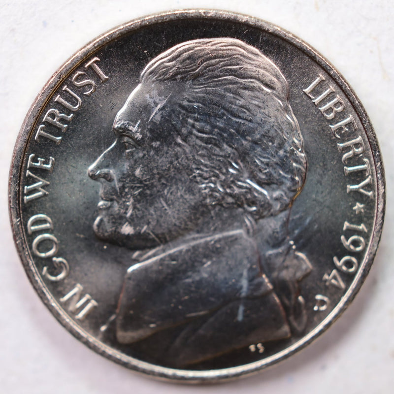 1994-D Jefferson Nickel, Uncirculated coin, Store