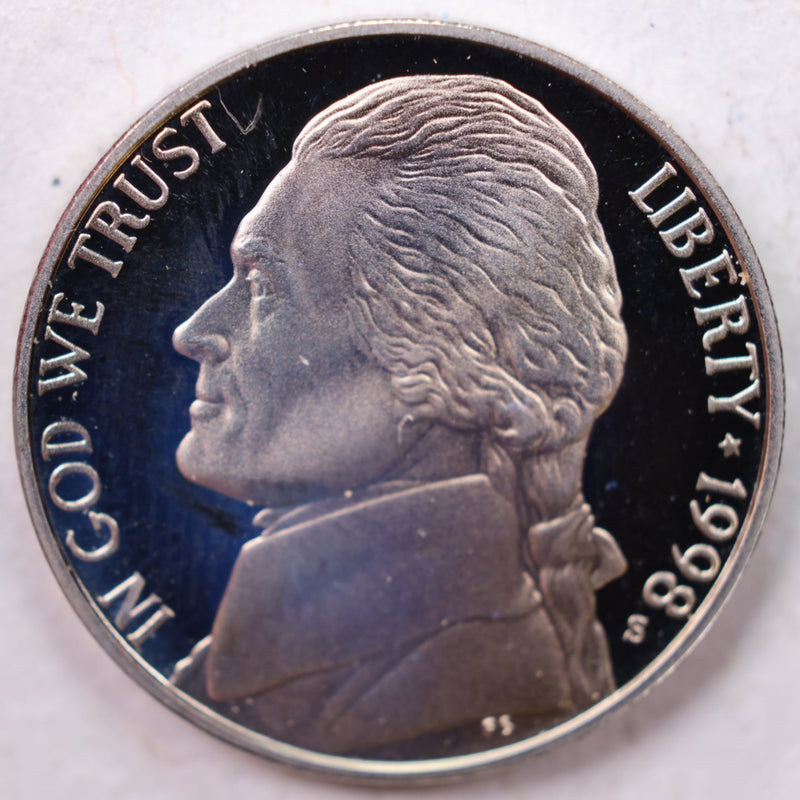 1998-S Jefferson Nickel, Proof coin, Store