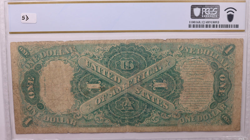 1917 $1., Legal Tender Note., PCGS F-12., Store Sale