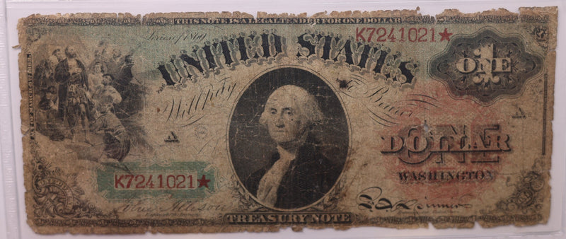 1869 $1., Legal Tender Note., PCGS VG-10., Store Sale