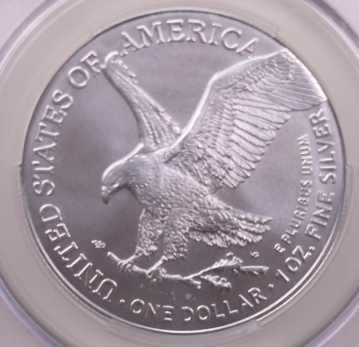 2024 American Silver Eagle., CAC Graded, MS-70., Store