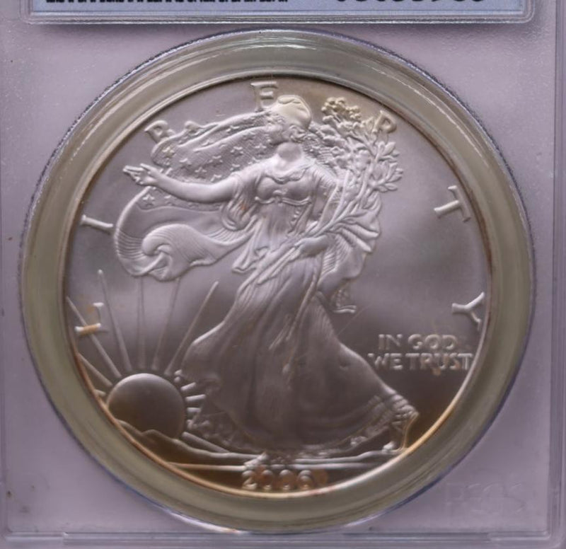 2006 American Silver Eagle., PCGS Graded., MS-69., Store