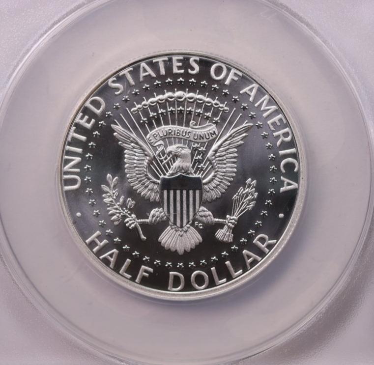 2014-S Kennedy Silver Half Dollar., Enhanced., ANACS MS-69., Store