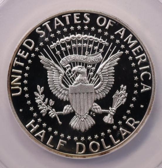 2014-P Kennedy Silver Half Dollar., Proof., ANACS PF-70., Store