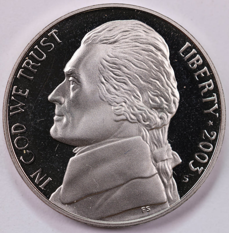 2003-S Jefferson Nickel, Proof coin, Store