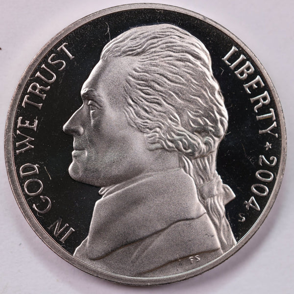 2004-S Jefferson Nickel (Peace), Proof coin, Store #PN004SP