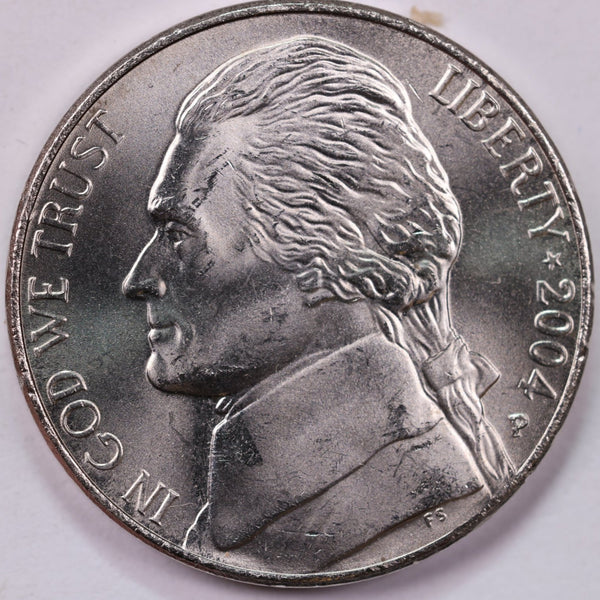 2004-P Jefferson Nickel (Keel), Uncirculated coin, Store #UN004PK