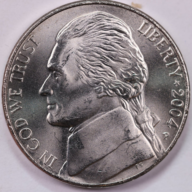 2004-P Jefferson Nickel (Keel), Uncirculated coin, Store