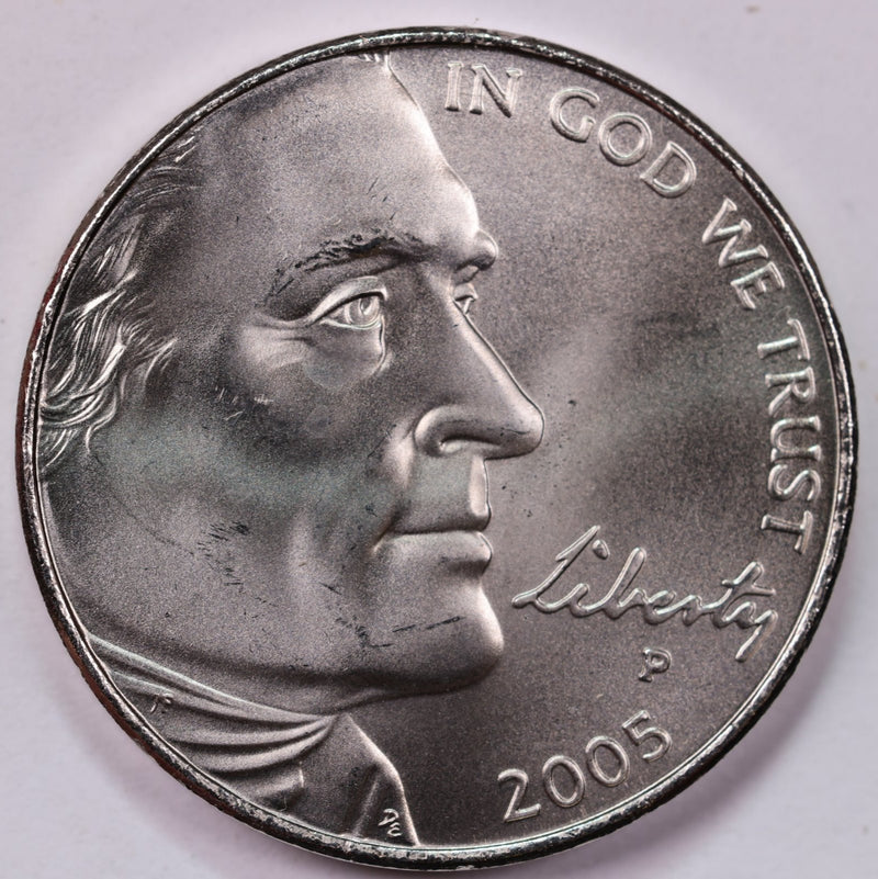 2005-P Jefferson Nickel (Coast), Uncirculated coin, Store