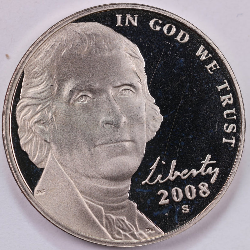 2008-S Jefferson Nickel, Proof coin, Store