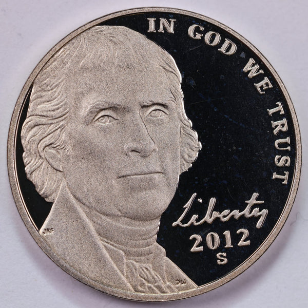 2012-S Jefferson Nickel, Proof coin, Store #PN012S