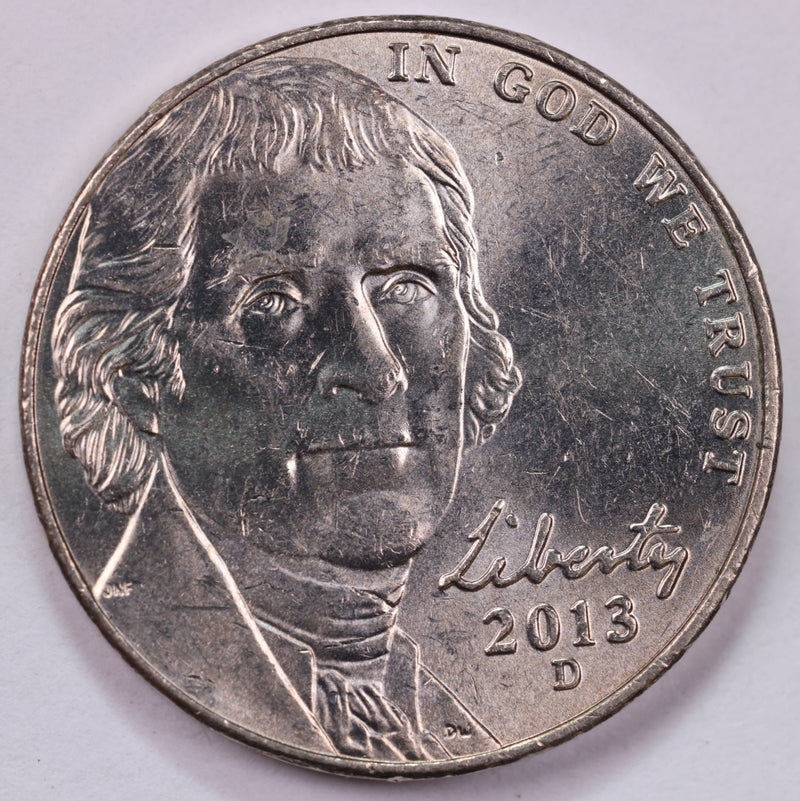 2013-D Jefferson Nickel, Uncirculated coin, Store