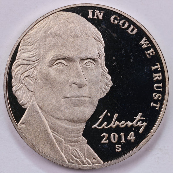 2014-S Jefferson Nickel, Proof coin, Store #PN014S