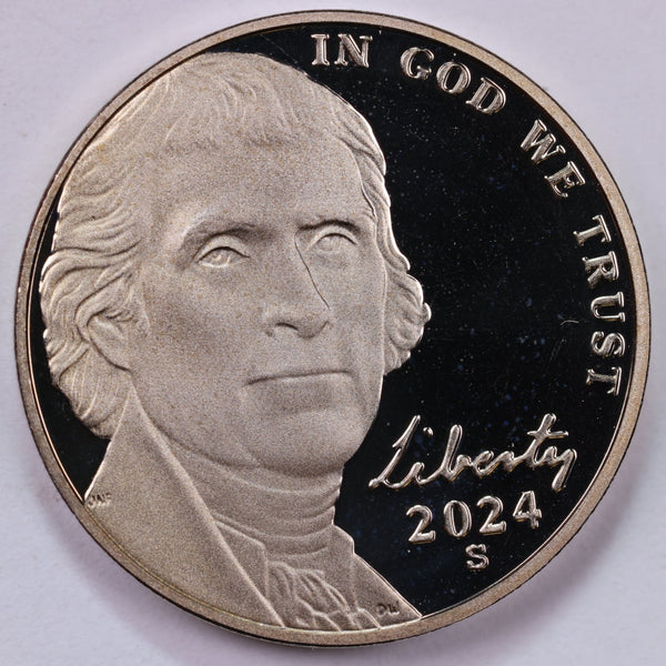 2024-S Jefferson Nickel, Proof coin, Store #PN024S