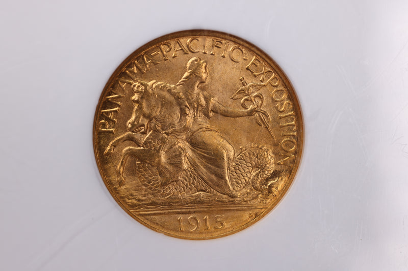 1915-S $2.50., Pan Pacific Gold Commemorative., NGC MS-66., Store