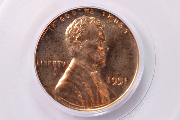 1951 Proof Lincoln Wheat Cents., PCGS PR-66 Red., Store #1741