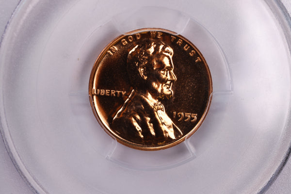 1955 Proof Lincoln Wheat Cents., PCGS PR-66 Red., Store #1743