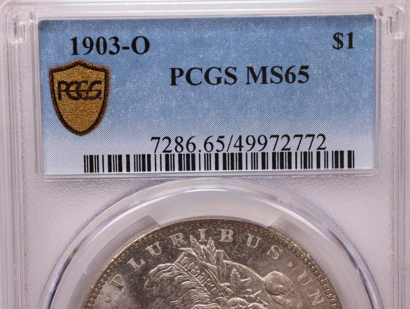 1903-O Morgan Silver Dollar., PCGS MS-65., Store