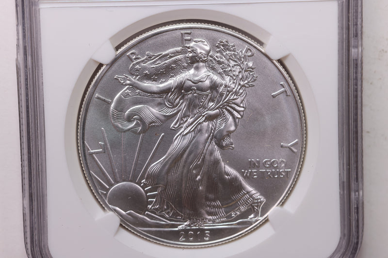 2014 American Silver Eagle., NGC Graded; MS-69., Store