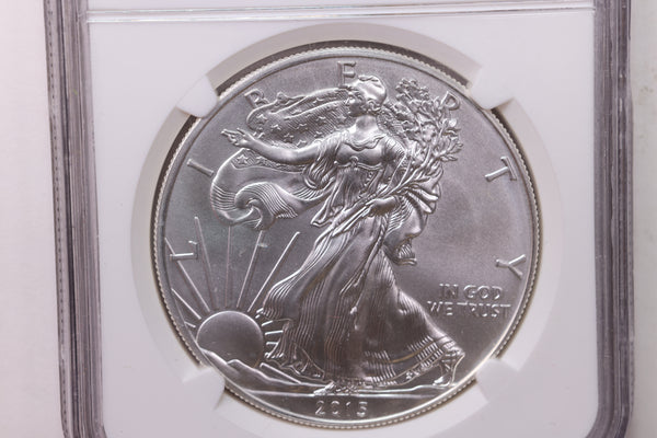 2015 American Silver Eagle., NGC Graded; MS-69., Store #1779