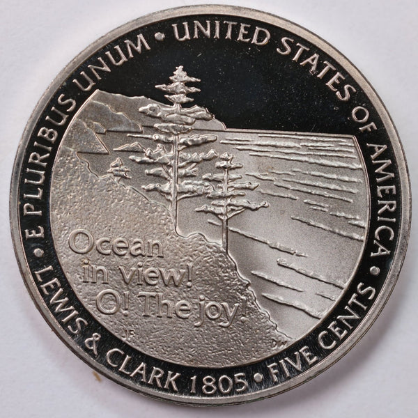 2005-S Jefferson Nickel (Pacific Coastline), Proof coin, Store #PN005SC