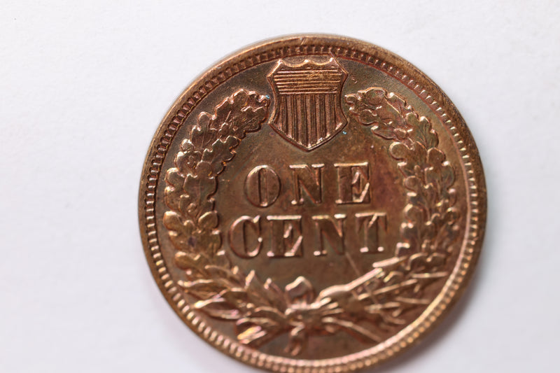 1899 Indian Head Cent., Red Mint State., Uncirculated Coin., STORE