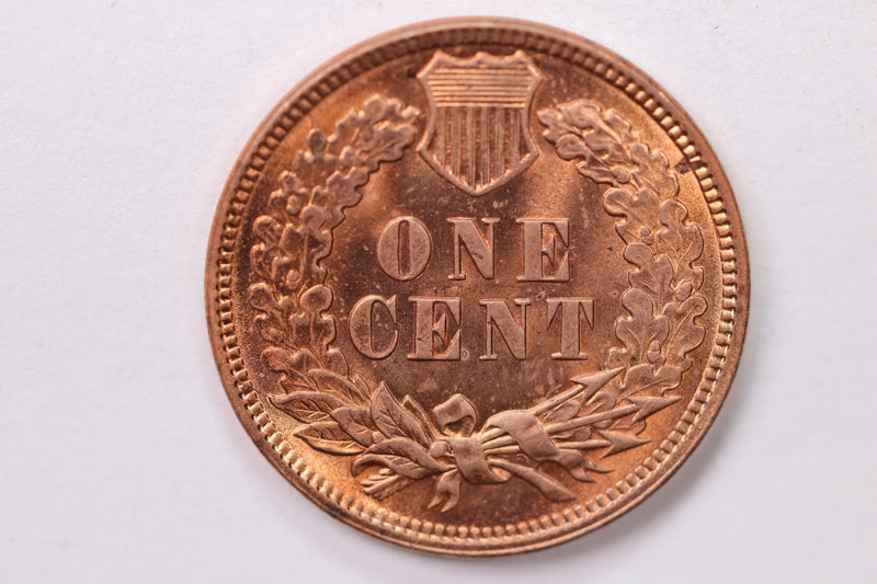 1892 Indian Head Cent., Red Mint State., Uncirculated Coin., STORE