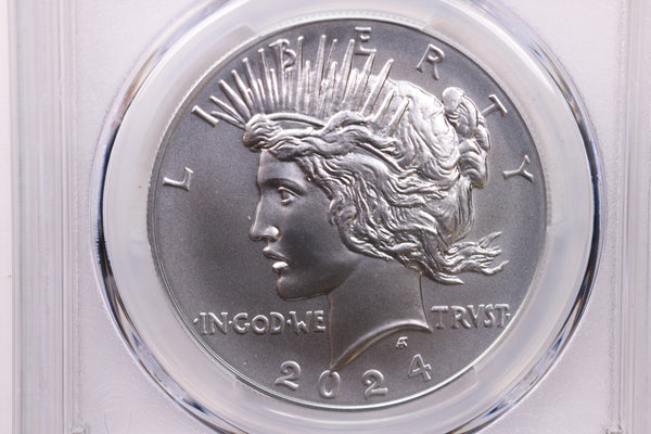 2024 $1, Peace Dollar Commemorative Coin., PCGS MS-69.,  #1897