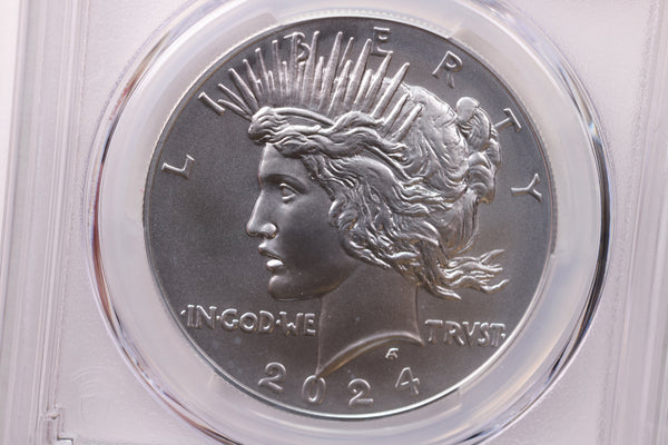 2024 $1, Peace Dollar Commemorative Coin., PCGS MS-70.,  #1899