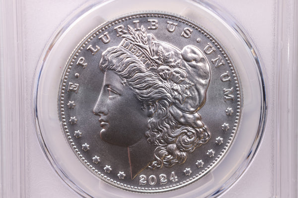 2024 $1, Morgan Silver Dollar Commemorative Coin., PCGS MS-70.,  #1904