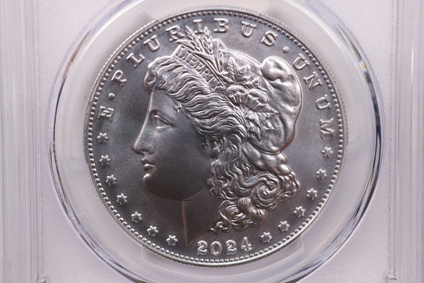 2024 $1, Morgan Silver Dollar Commemorative Coin., PCGS MS-70.,  #1906