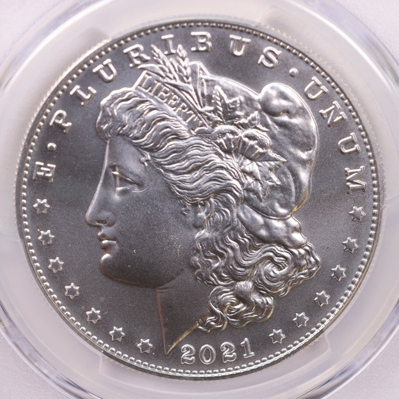 2021-D $1, Morgan Silver Dollar Commemorative Coin., PCGS MS-69.,