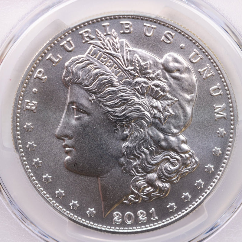 2021-D $1, Morgan Silver Dollar Commemorative Coin., PCGS MS-69.,