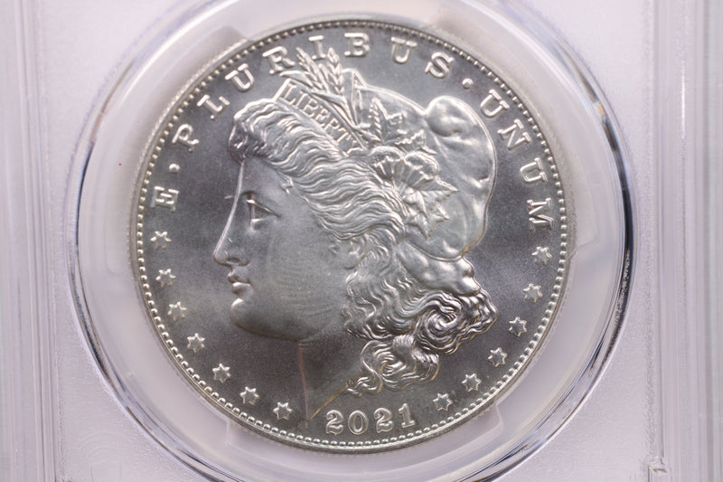 2021-D $1, Morgan Silver Dollar Commemorative Coin., PCGS MS-67.,