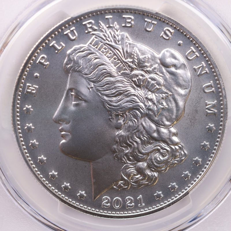 2021-O $1, Morgan Silver Dollar Commemorative Coin., PCGS MS-69.,