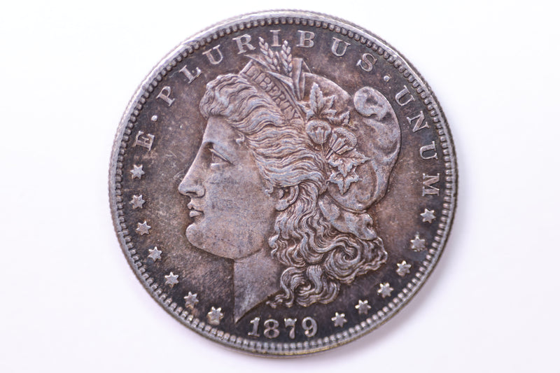 1879-S Morgan Silver Dollar, Large Circulated Affordable Coin Store Sale