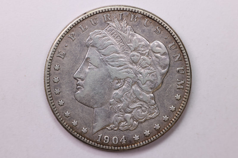 1904-S Morgan Silver Dollar, Large Circulated Affordable Coin Store Sale
