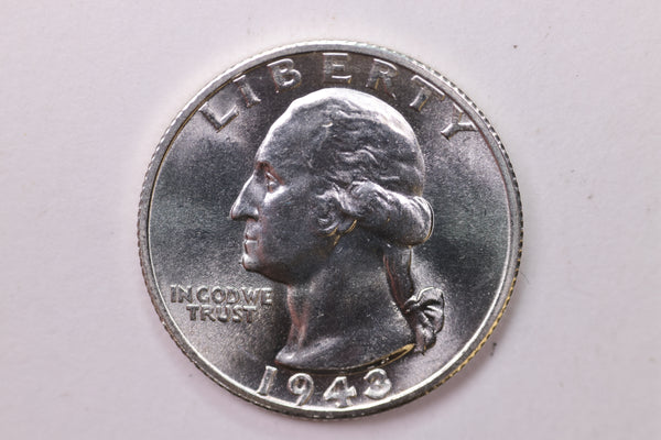 1943-S Washington Silver Quarter, Affordable Collectible Coins. Large Store Sale #035313