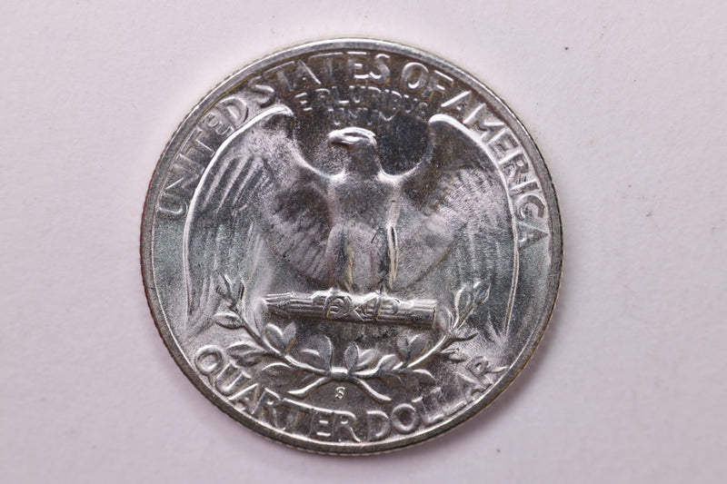 1945-S Washington Silver Quarter, Affordable Collectible Coins. Large Store Sale