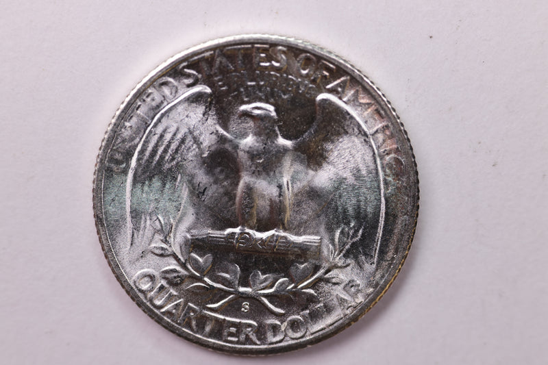 1946-S Washington Silver Quarter, Affordable Collectible Coins. Large Store Sale