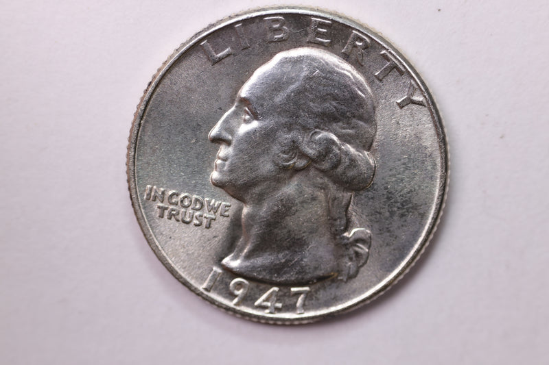 1947 Washington Silver Quarter, Affordable Collectible Coins. Sale