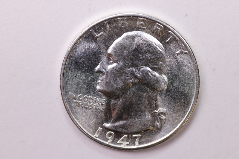 1947-S Washington Silver Quarter, Affordable Collectible Coins. Sale