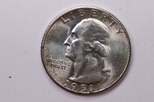 1951-S Washington Silver Quarter, Affordable Collectible Coins. Sale #035360