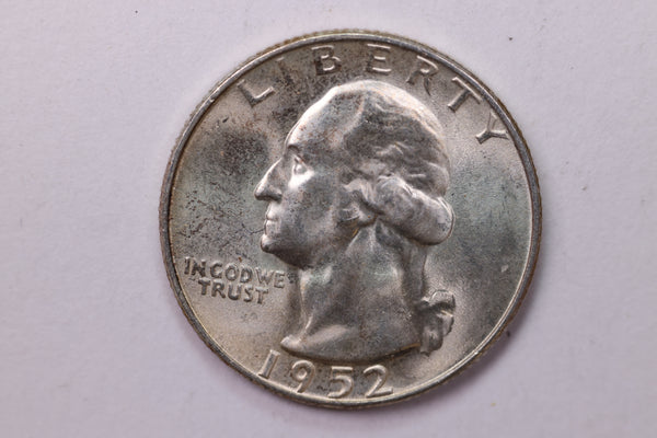 1952-S Washington Silver Quarter, Affordable Collectible Coins. Sale #035366