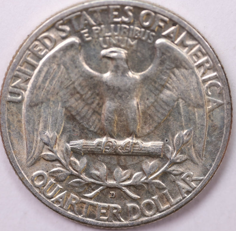 1953-D Washington Silver Quarter, Affordable Collectible Coins. Sale