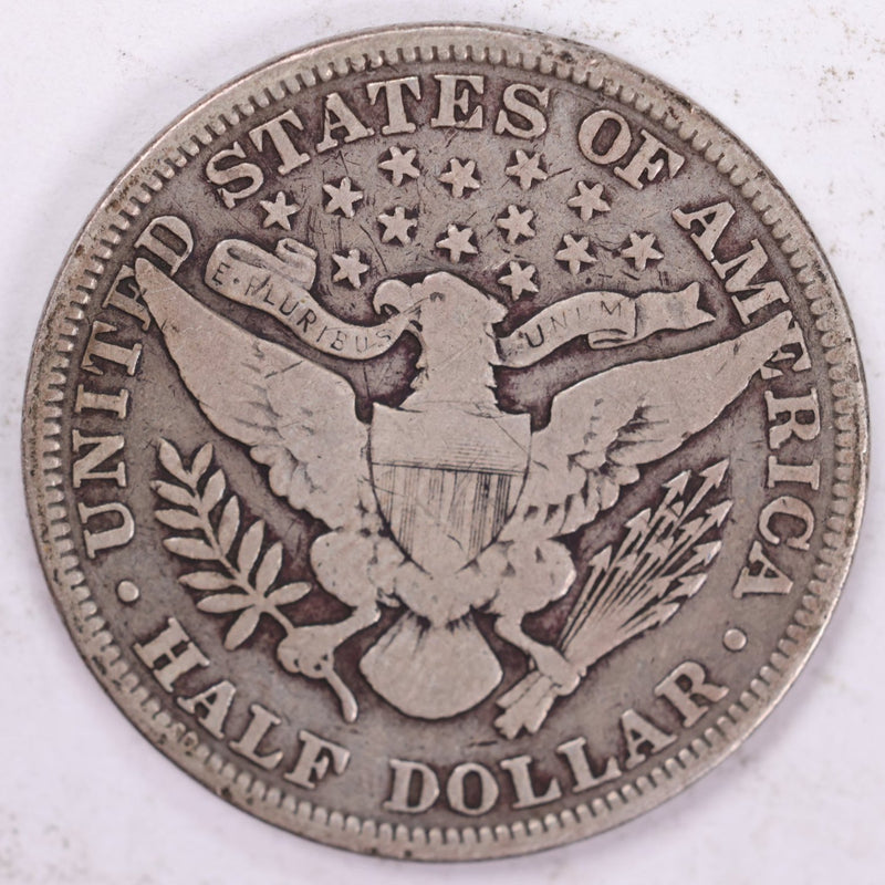 1894 Barber Half Dollar, Very Good Circulated Coin, Store