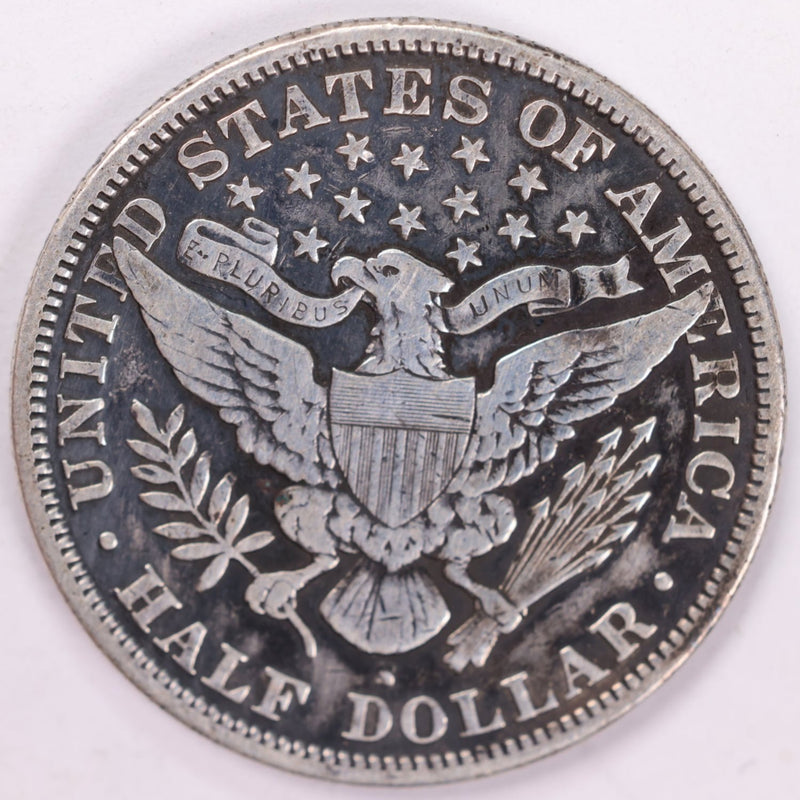 1895-S Barber Half Dollar, Fine Circulated Coin, Store